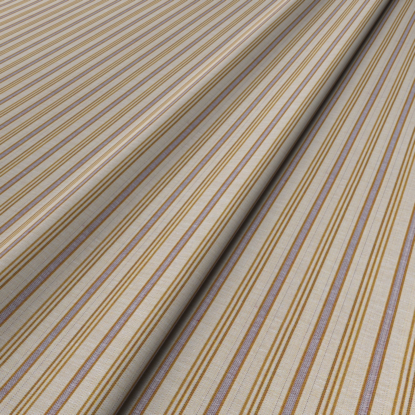 Meknes Stripe Cranberry/Old Gold Fabric