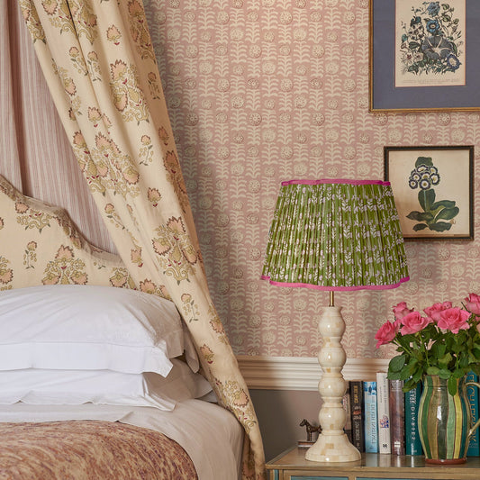 Killi Antique Pink Wide-Width Wallpaper