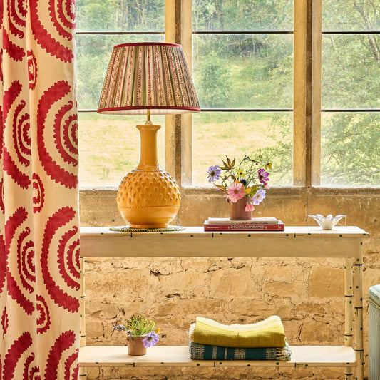 Amara Mustard Lamp Base