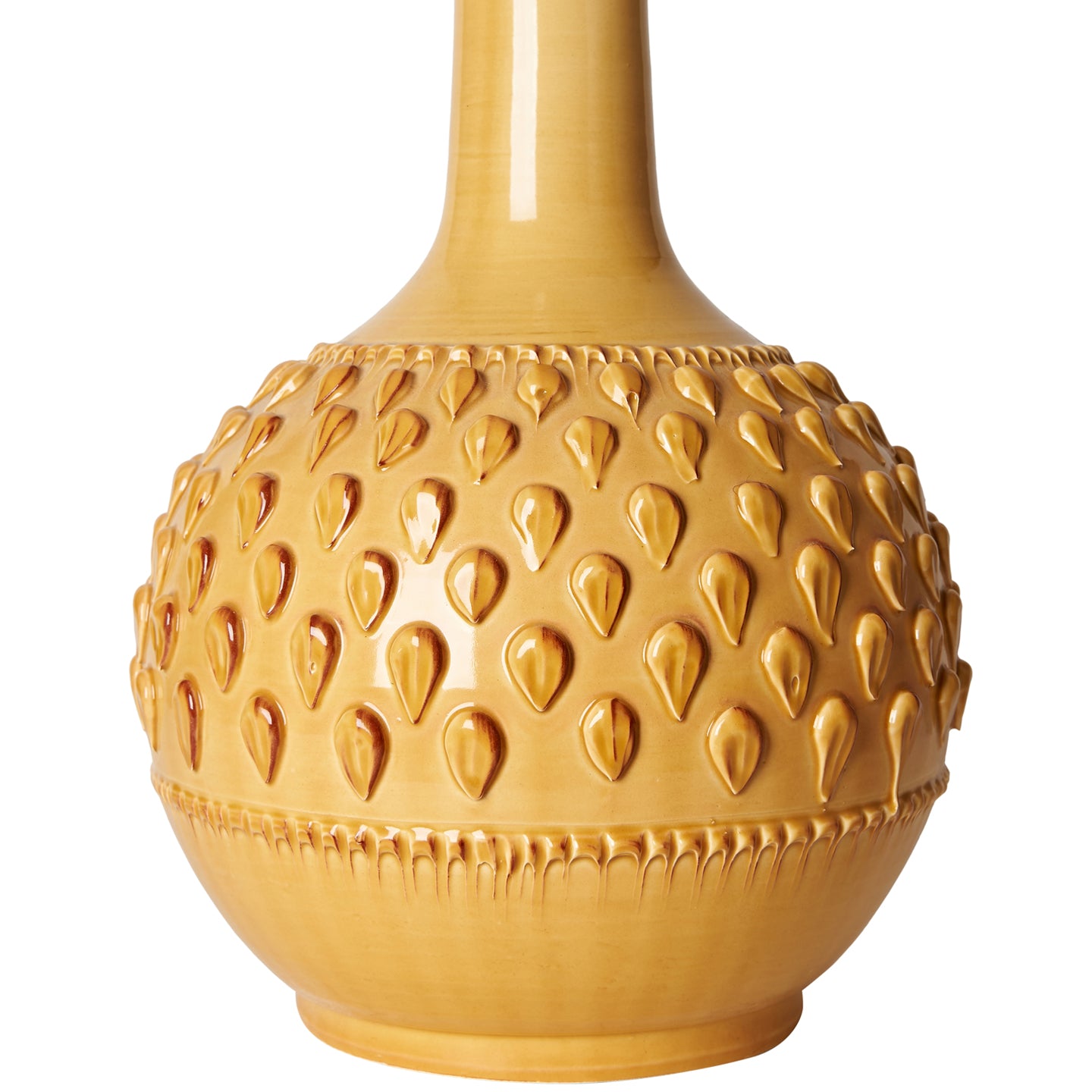 Amara Mustard Lamp Base