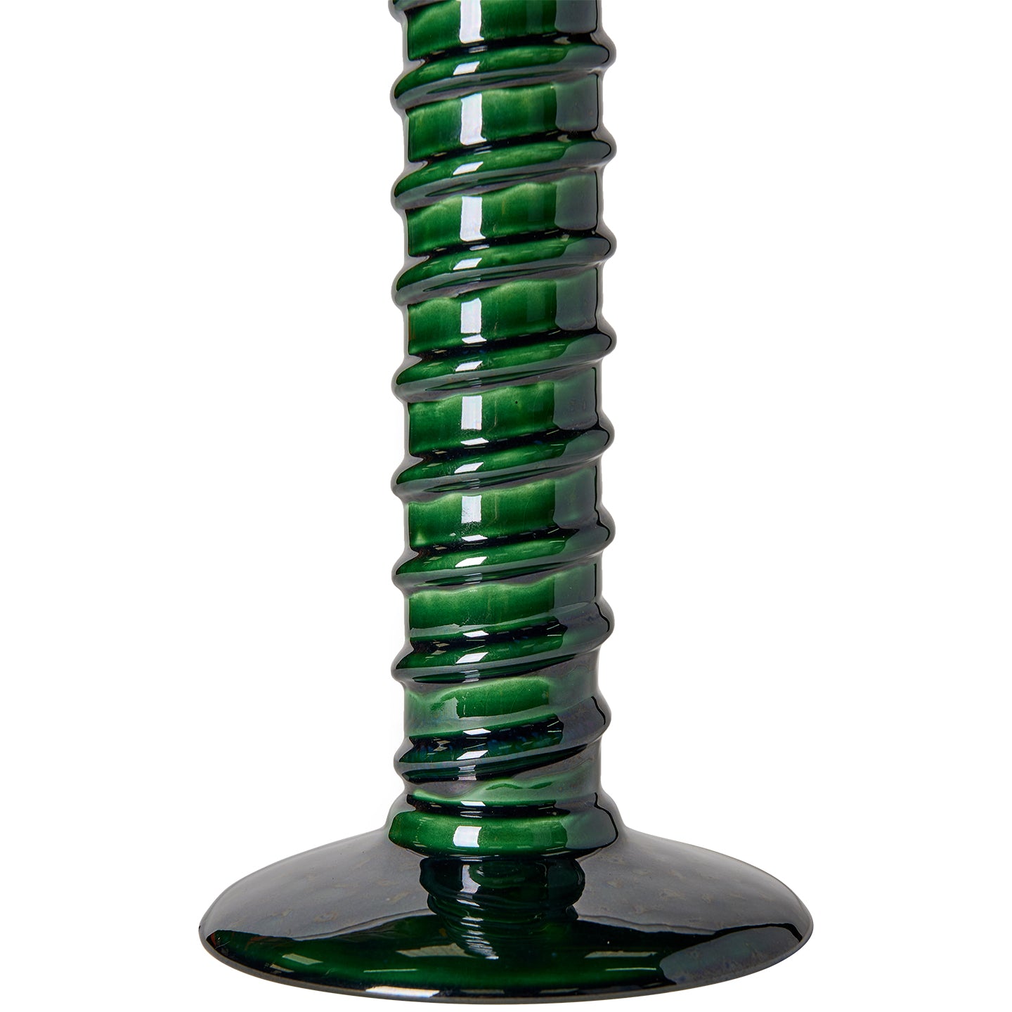 Green Torca Ceramic Lamp Base
