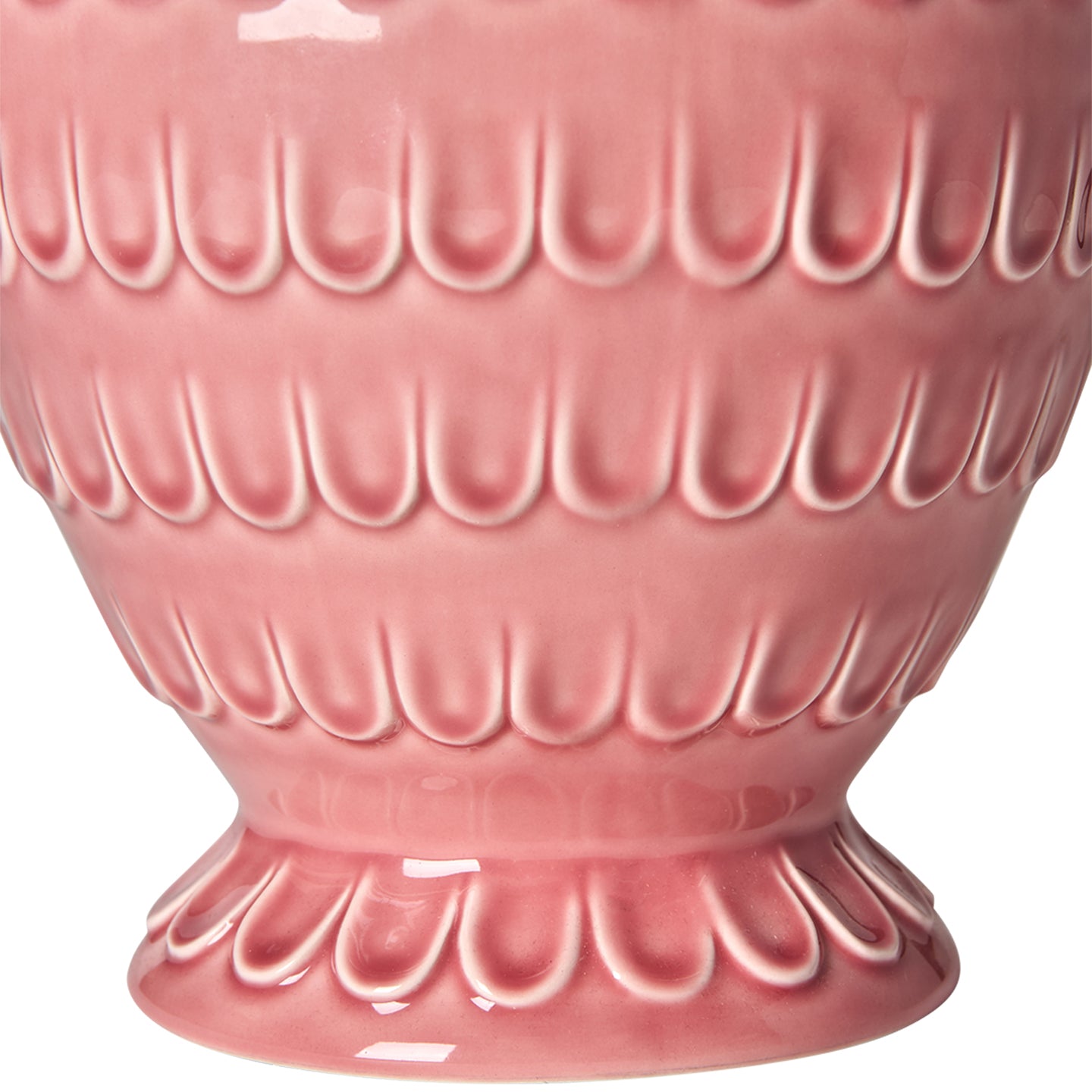 Pink Ceramic Tamera Lamp Base