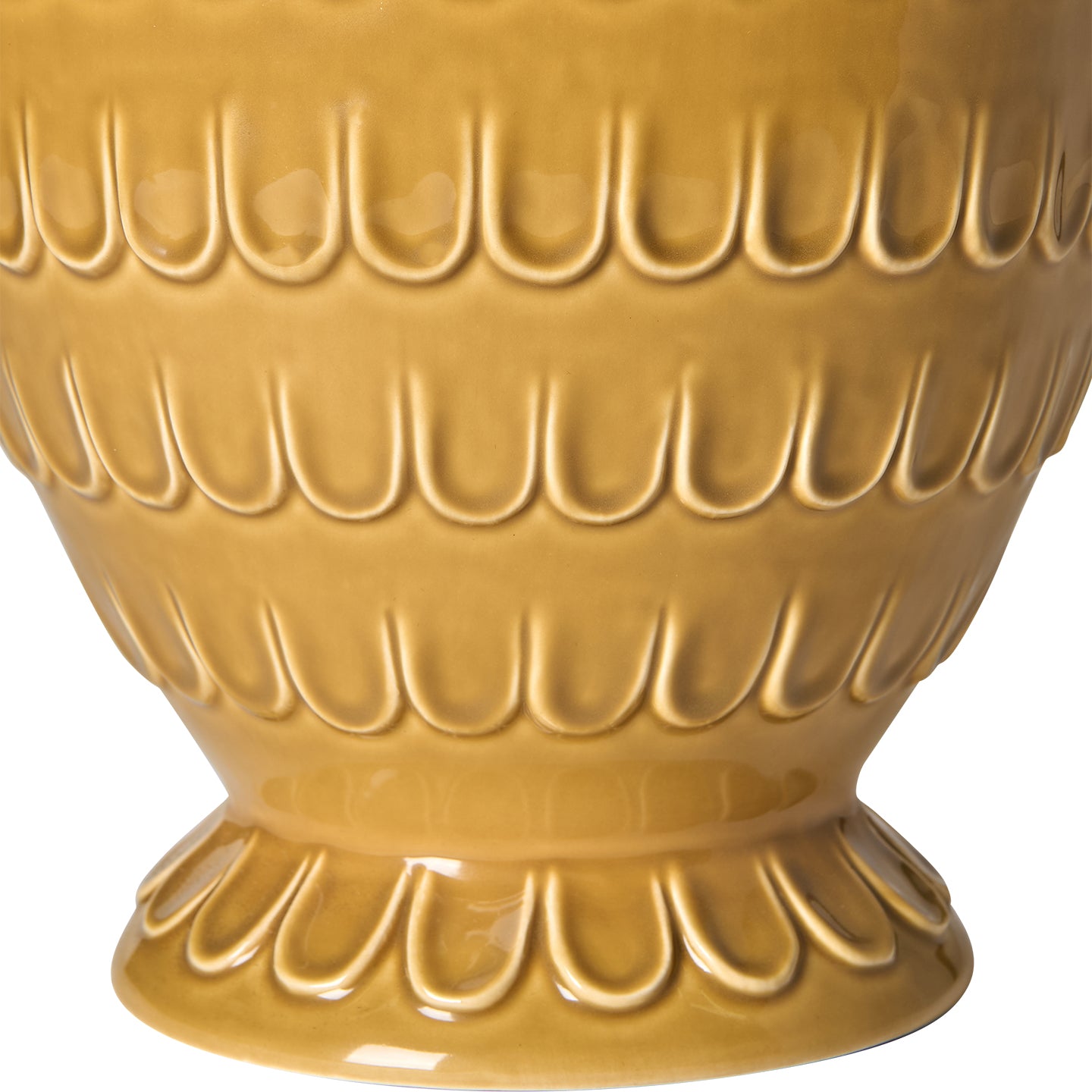 Mustard Tamera Ceramic Lamp Base