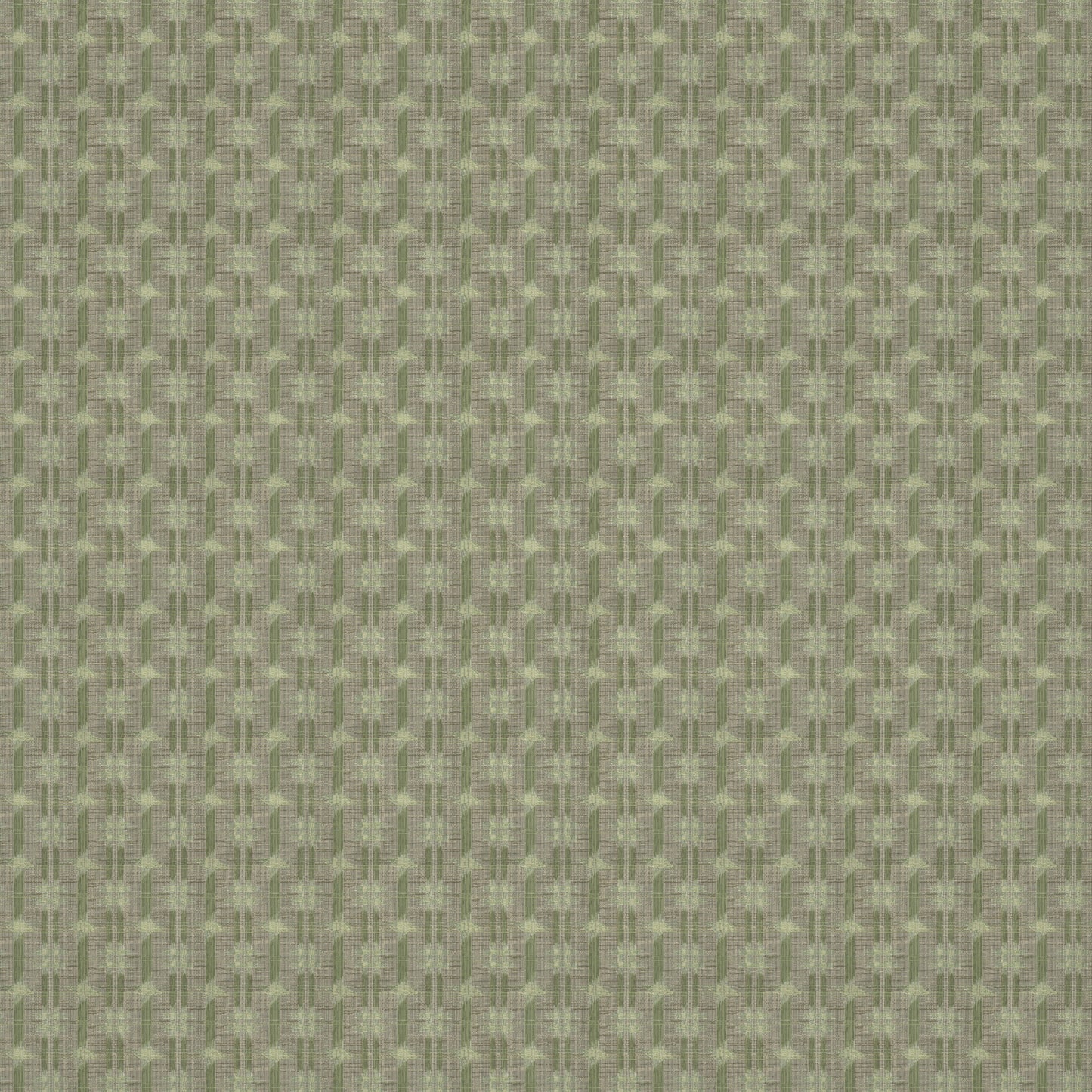 Inca Check Green Fabric
