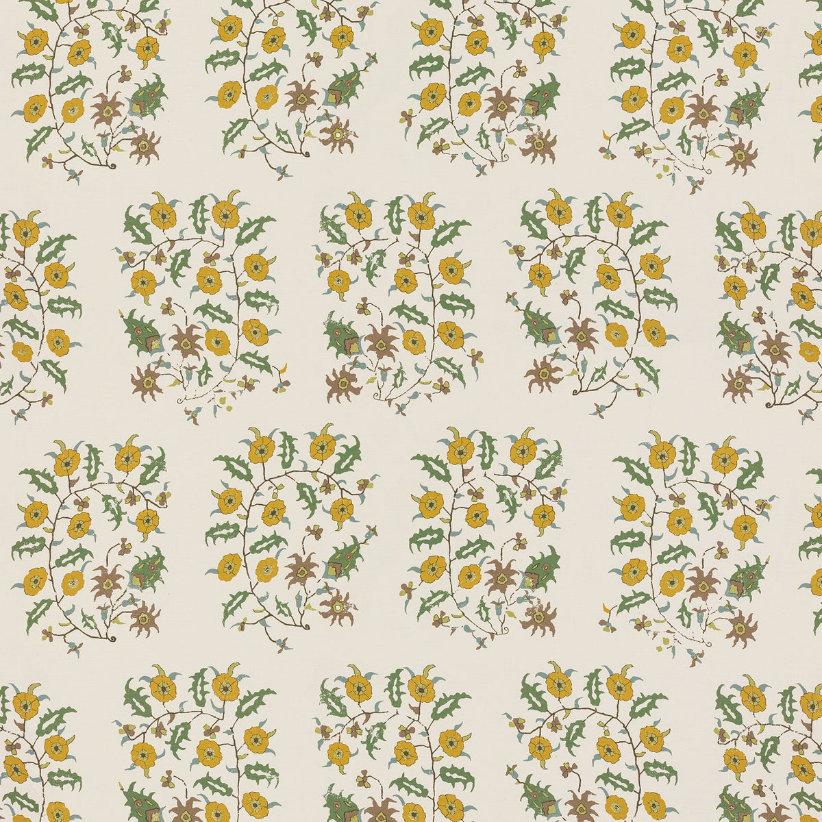 Samode Saffron/Green Sample – full width front