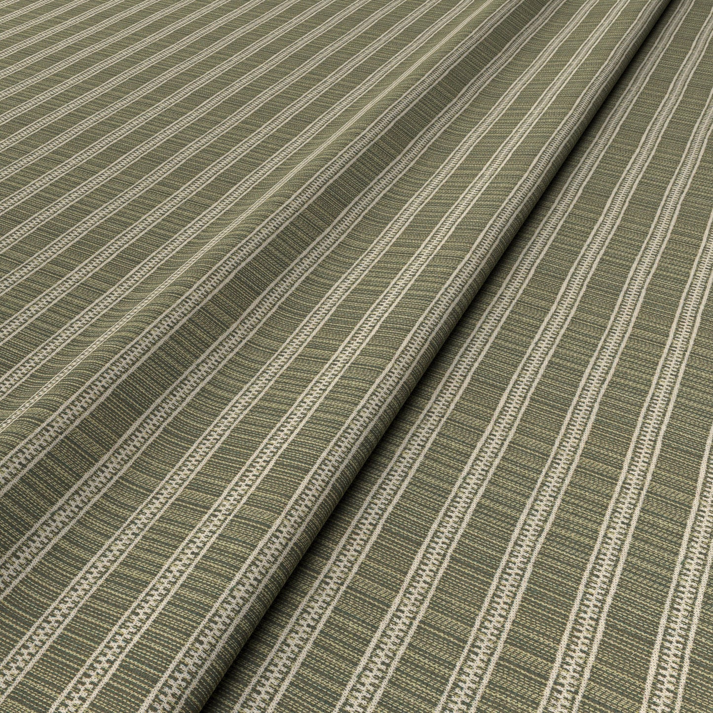 Ticking Stripe Field Fabric