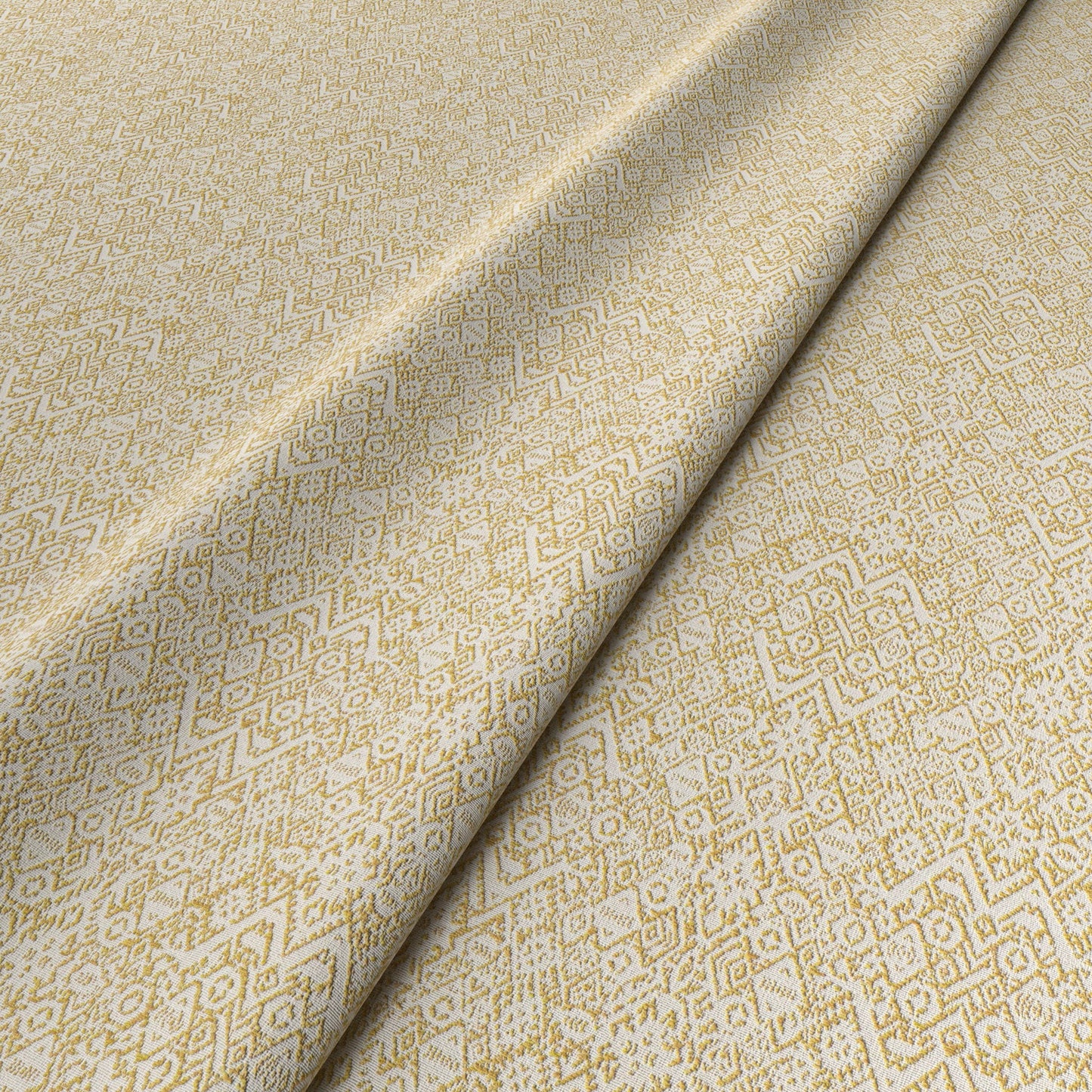 Diamond Ethnic Maize Fabric