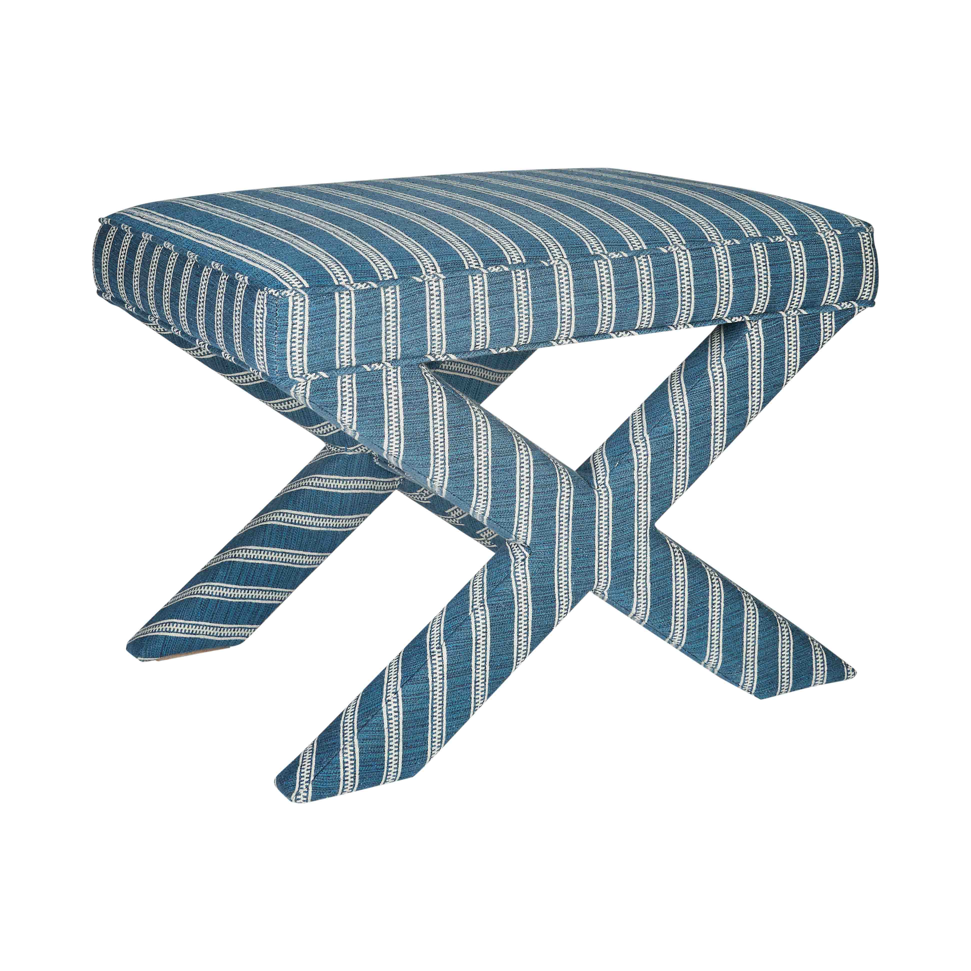 Killi Blue Ottoman | Penny Morrison – Penny Morrison