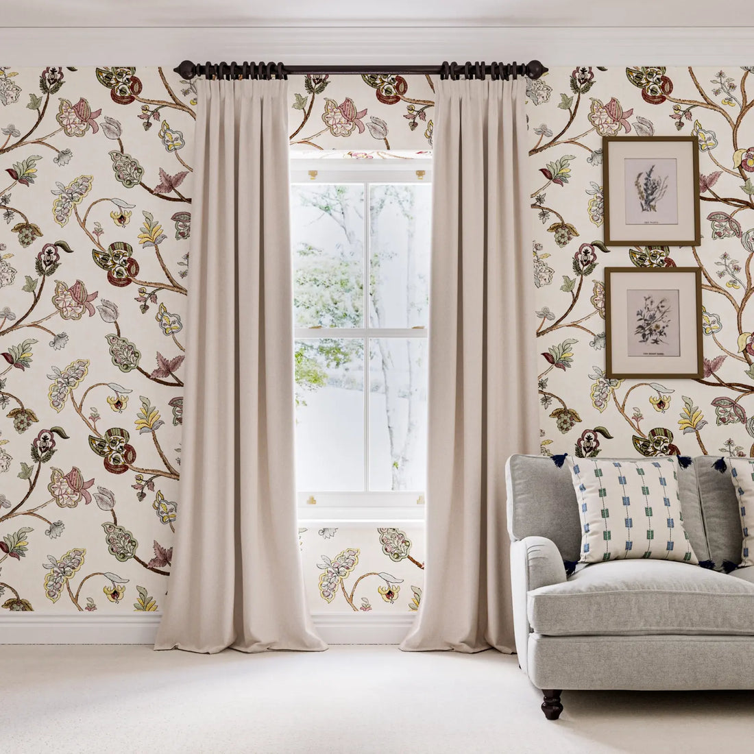 Colour and Pattern: How to Zone a Room Using Wallpaper