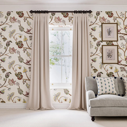 Colour and Pattern: How to Zone a Room Using Wallpaper