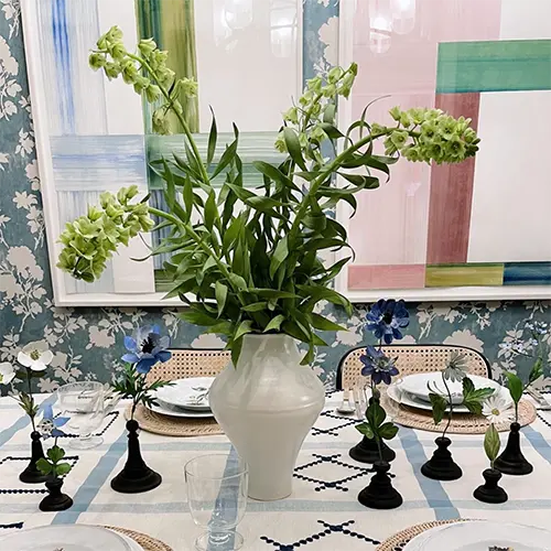 Kitchen Inspiration: Incorporating Pattern into a Practical Space with Wallpaper