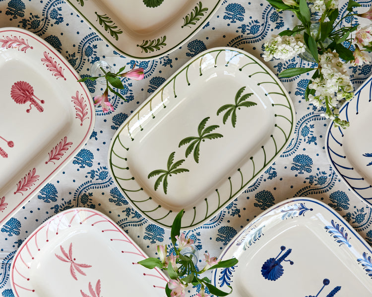 The Palm Tree Tableware Collection