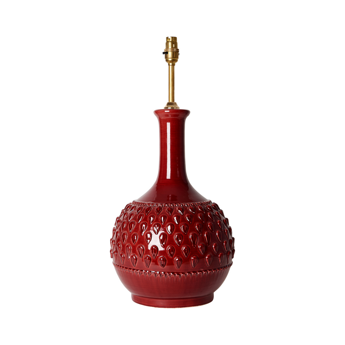 Amara Red Lamp Base