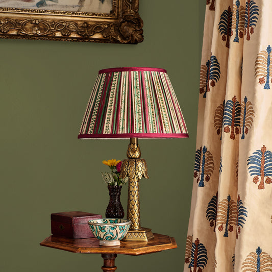 Antique Brass Palm Tree Lamp Base