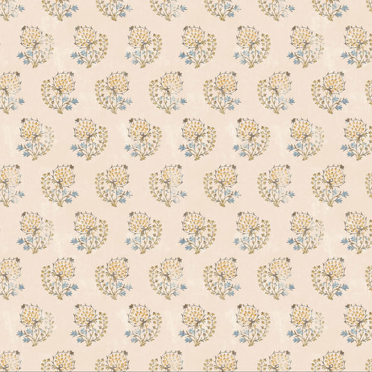Calista Blue/Yellow Wide-Width Wallpaper