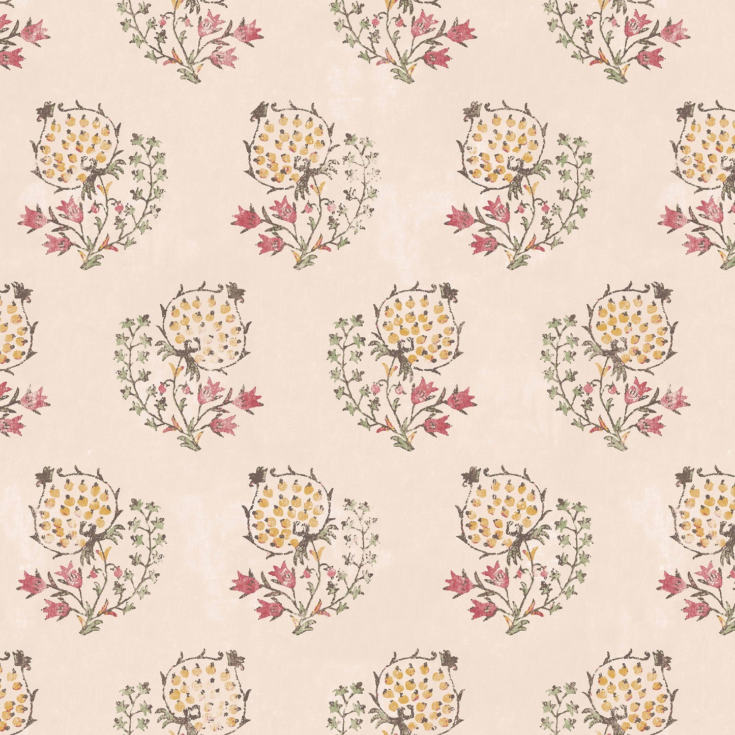 Calista Pink/Green Wide-Width Wallpaper