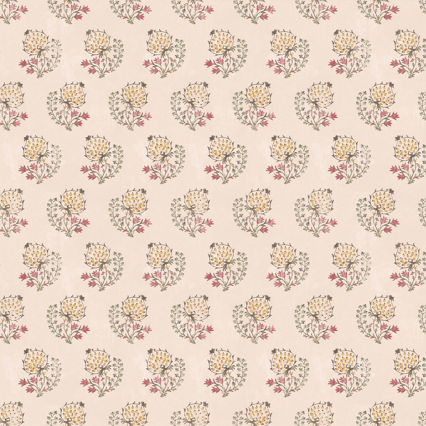 Calista Pink/Green Wide-Width Wallpaper