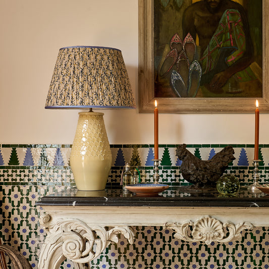 Blonde Comporta Ceramic Lamp Base