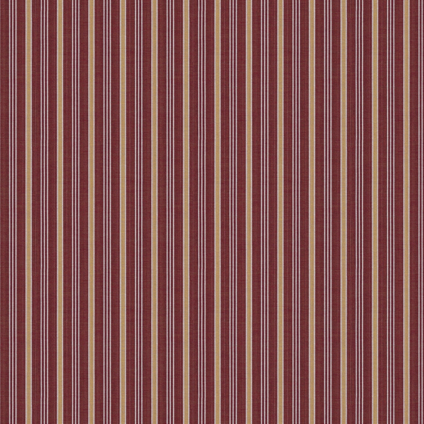 Meknes Stripe Cranberry/Old Gold Fabric