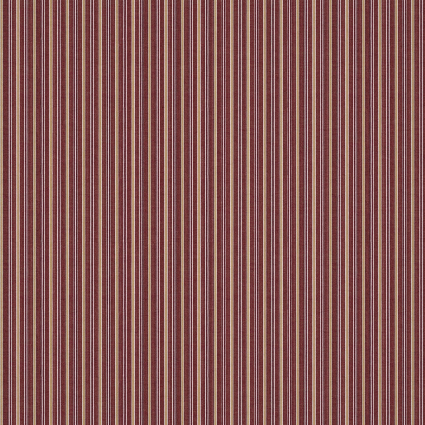Meknes Stripe Cranberry/Old Gold Fabric