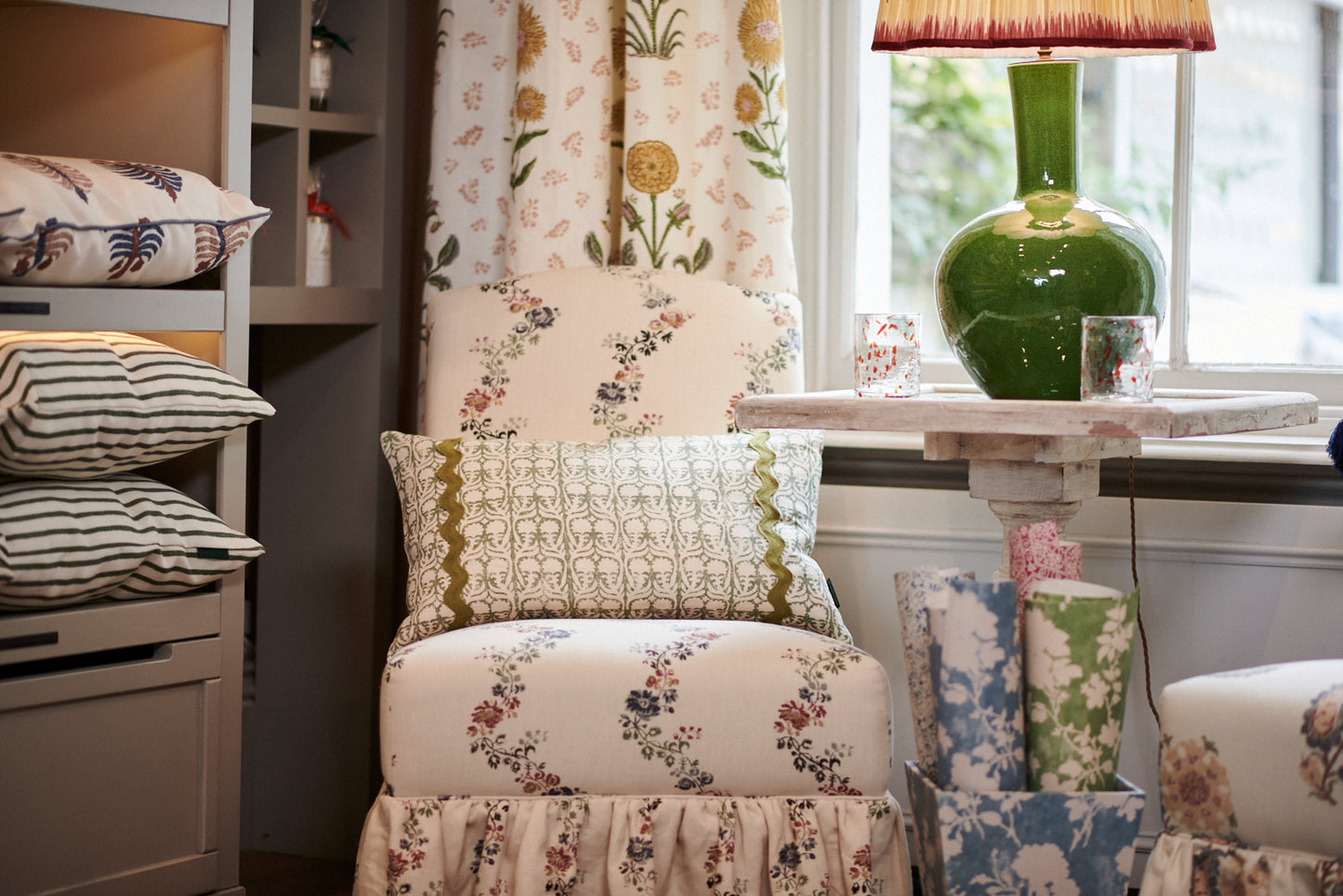 Vine Flower Fabric