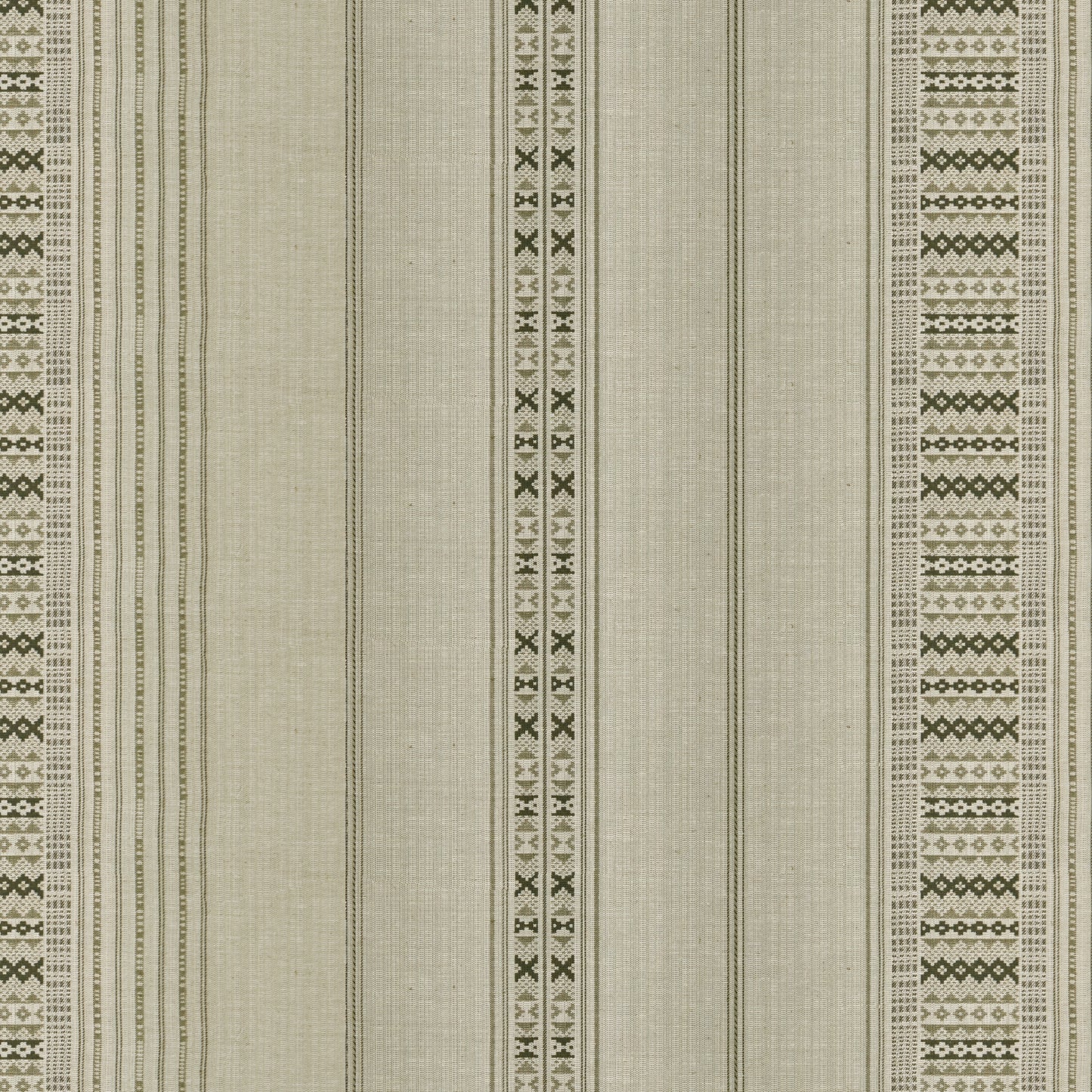 Ethnic Stripe Kiwi Fabric