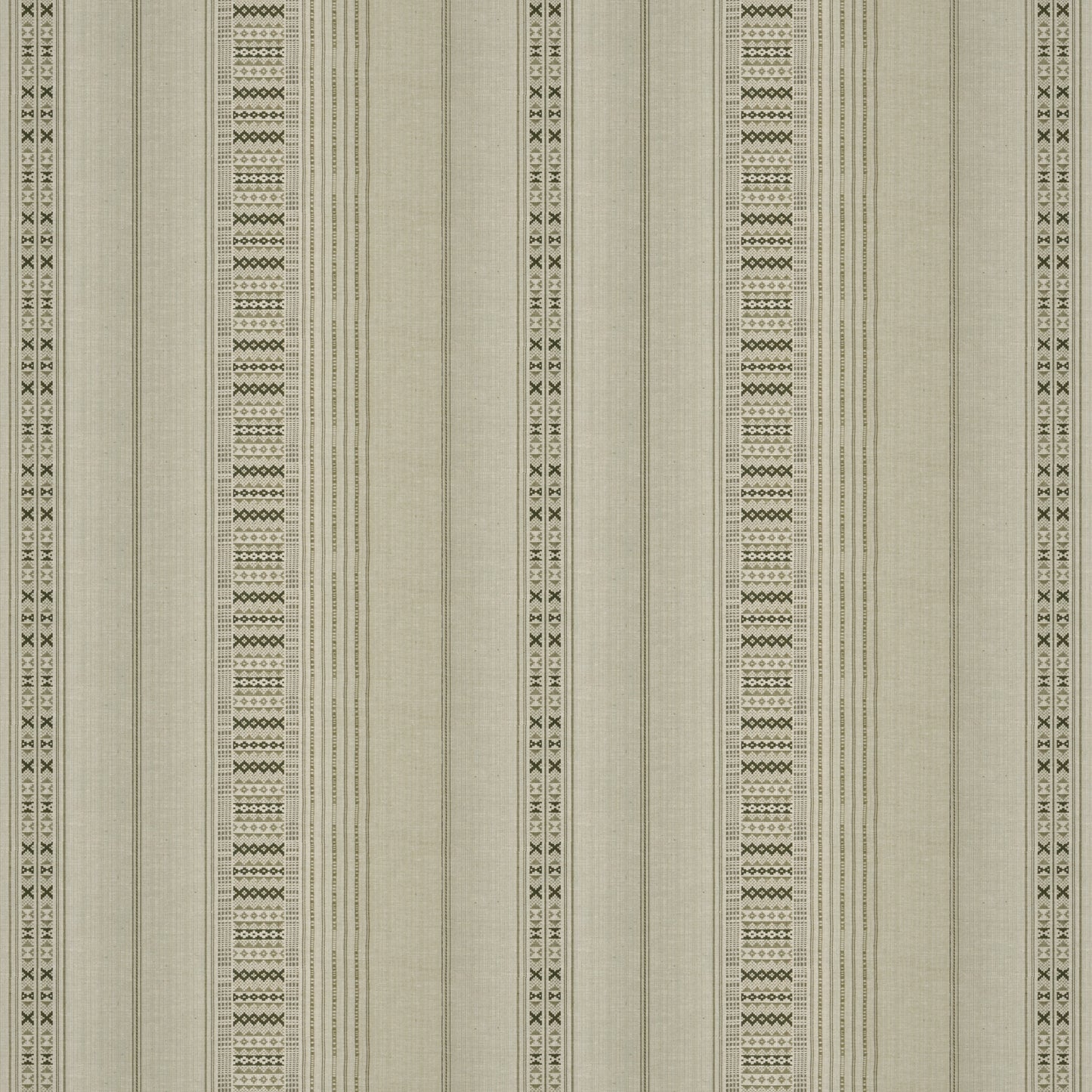 Ethnic Stripe Kiwi Fabric