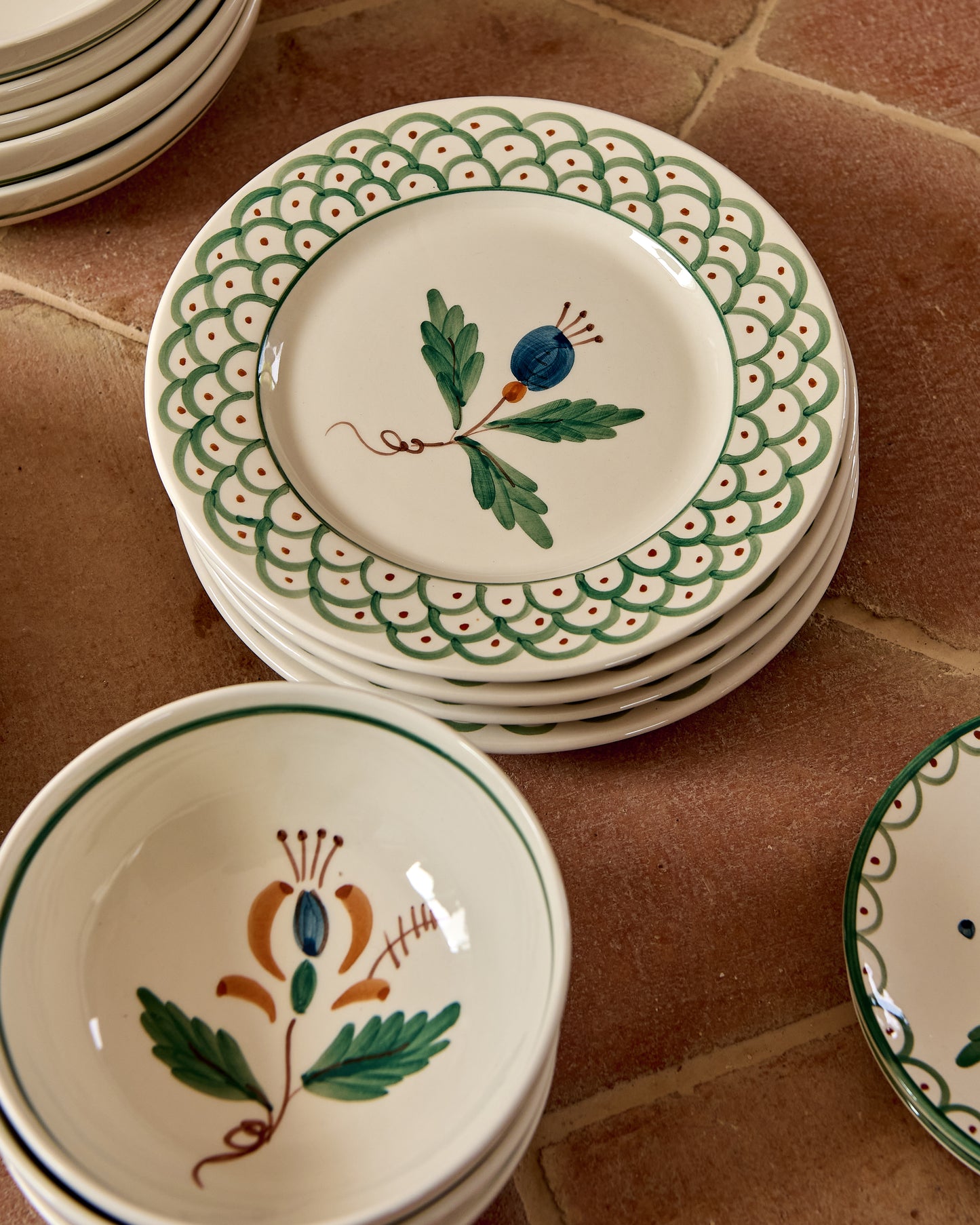 Floresta Ceramic Medium Plate