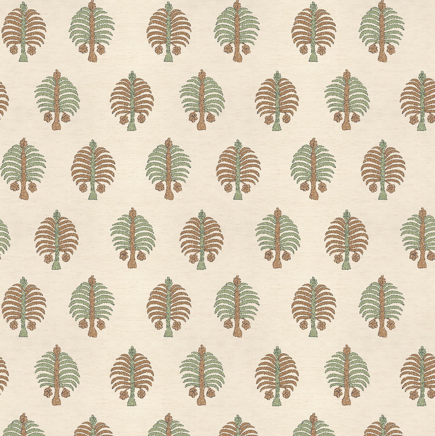 Gobi Garden Green Grasscloth Roll