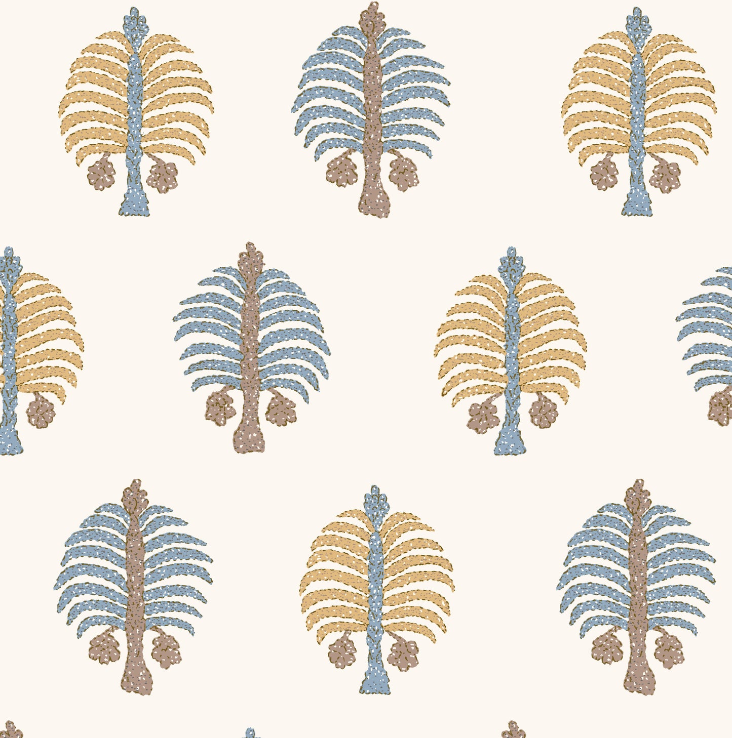 Gobi Performance Blue/Yellow Fabric