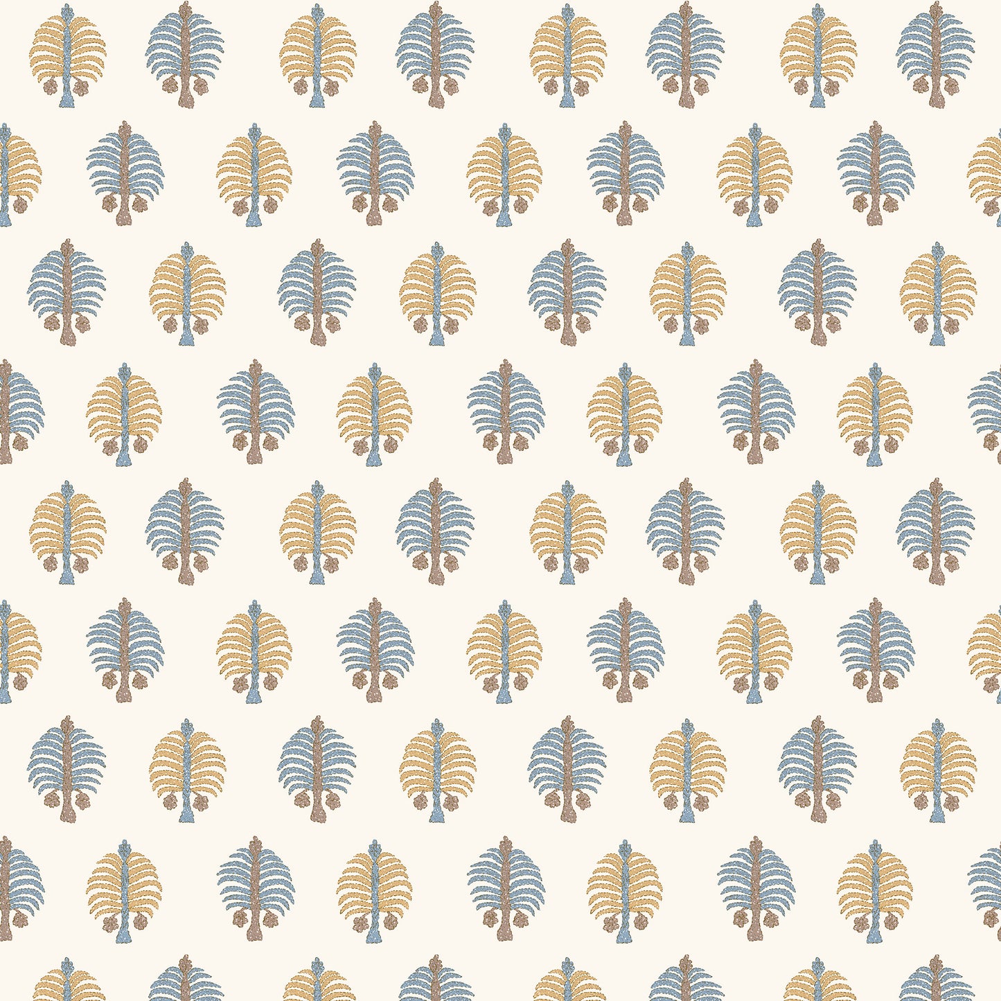 Gobi Performance Blue/Yellow Fabric