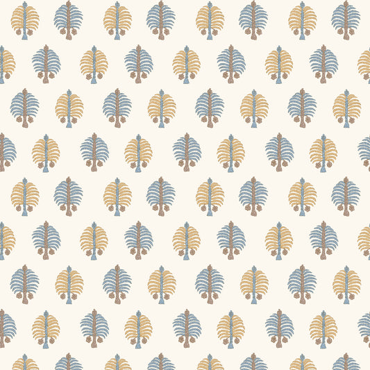 Gobi Performance Blue/Yellow Fabric