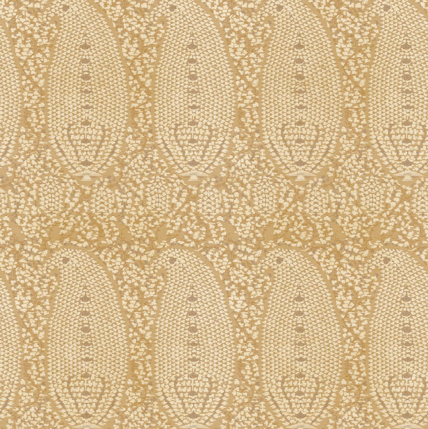Jamawar Old Gold Grasscloth Roll