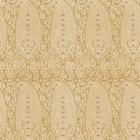 Jamawar Old Gold Grasscloth Roll