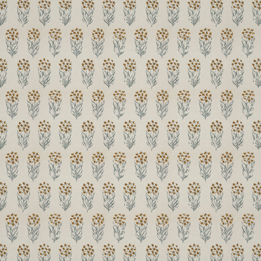 Kalindi Blue Yellow Wide-Width Wallpaper