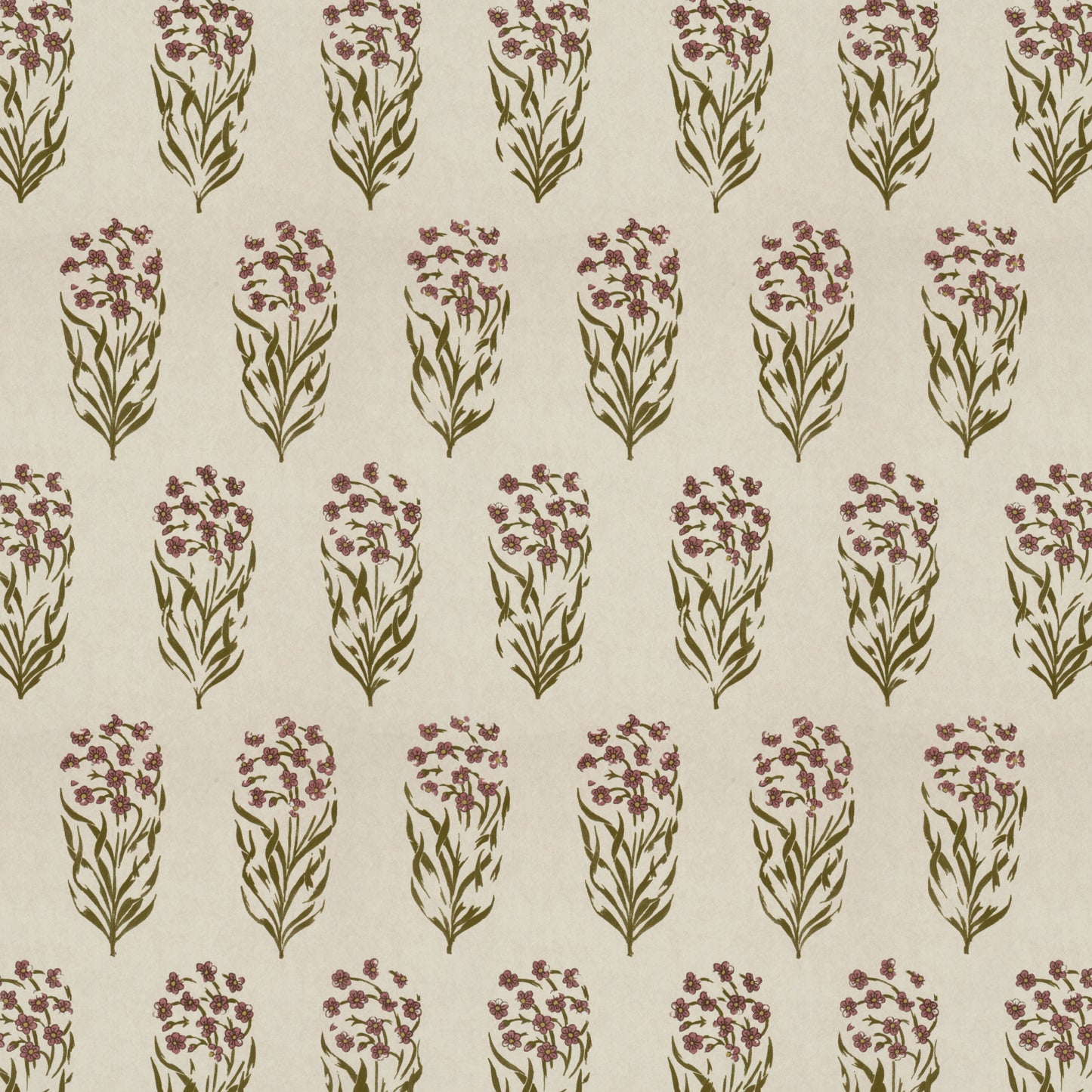 Kalindi Green Sienna Wide-Width Wallpaper Sample