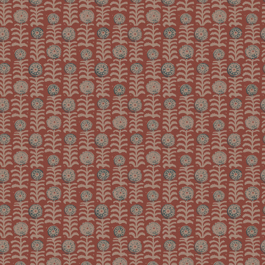 Killi Antique Red Wide-Width Wallpaper