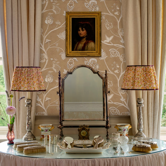Little Begum Ochre Wallpaper Roll