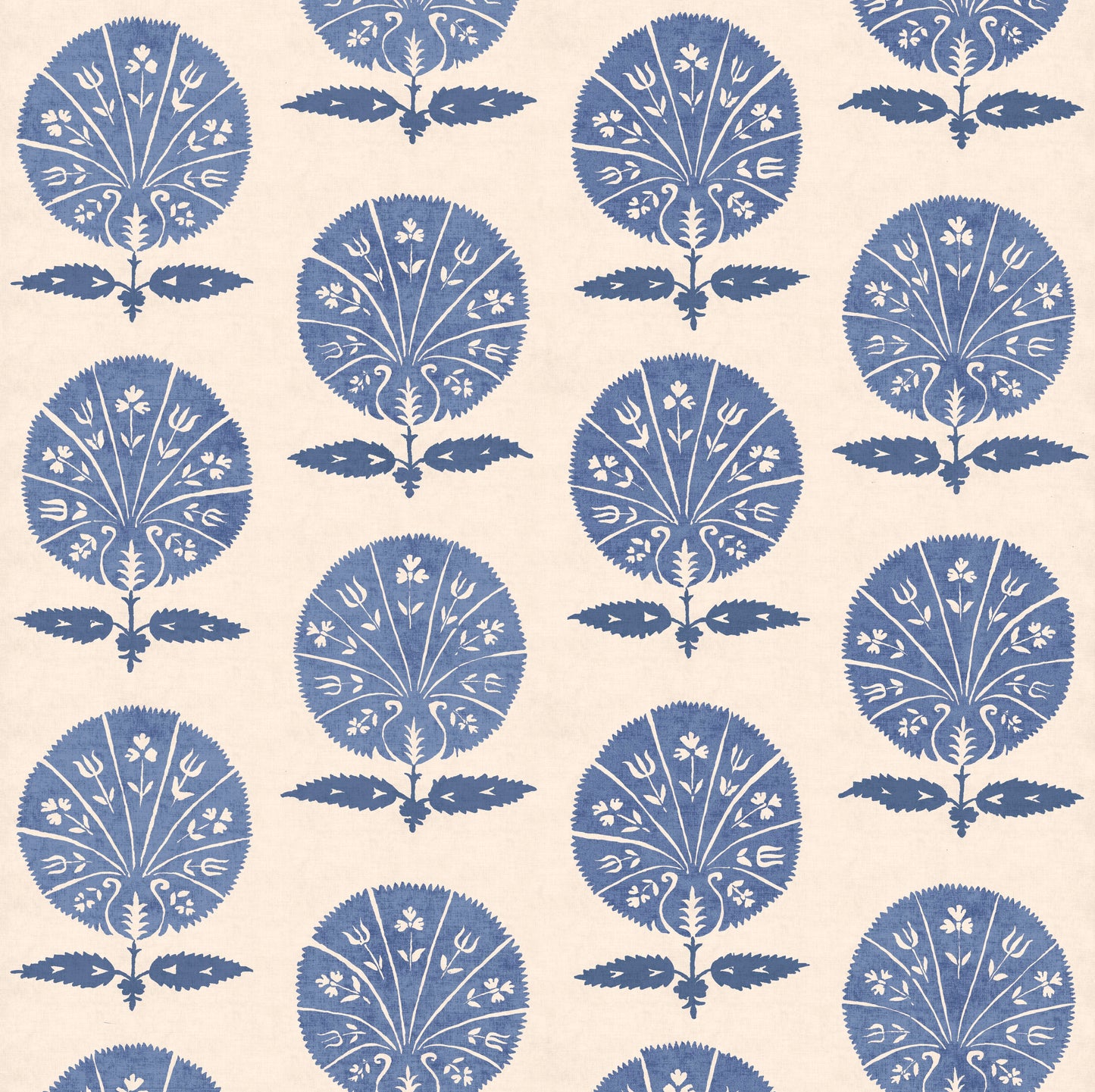 Little Suzani Antique Blue Wallpaper Roll