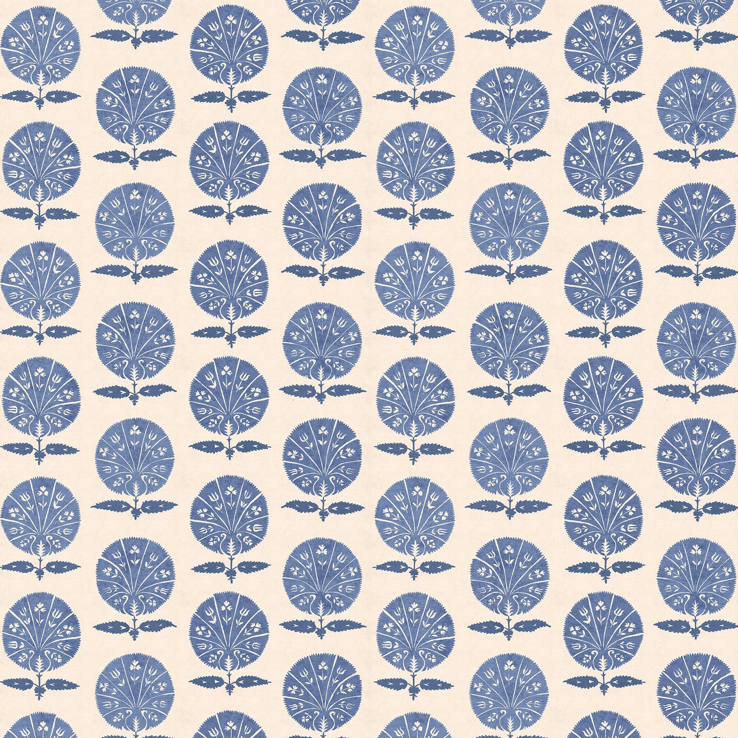 Little Suzani Antique Blue Wallpaper Roll