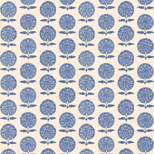 Little Suzani Antique Blue Wallpaper Roll