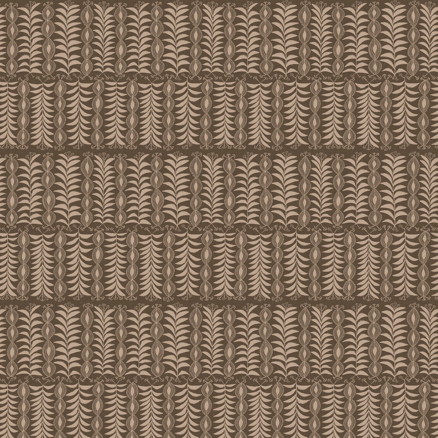 Little Zanzibar Chocolate Wide-Width Wallpaper