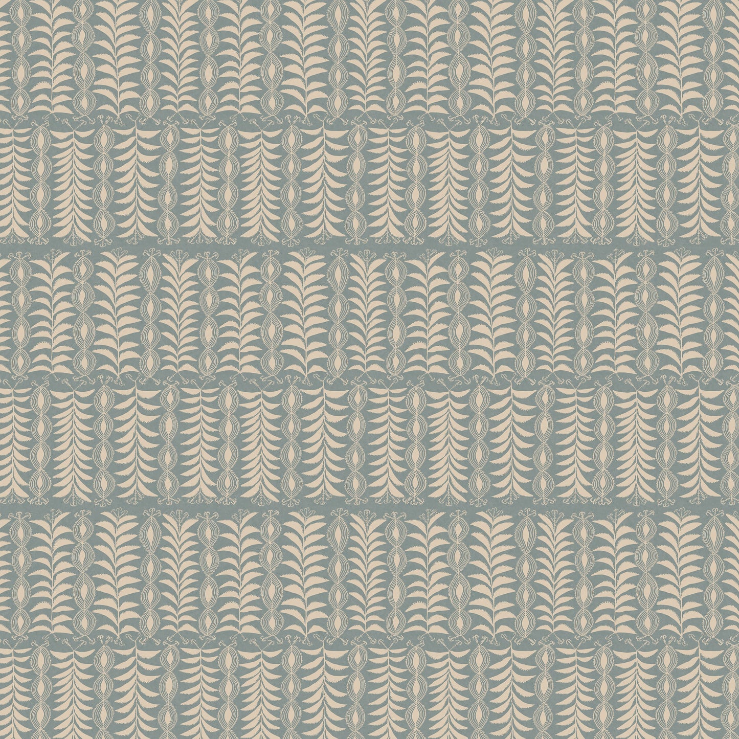 Little Zanzibar Duck Egg Wide-Width Wallpaper