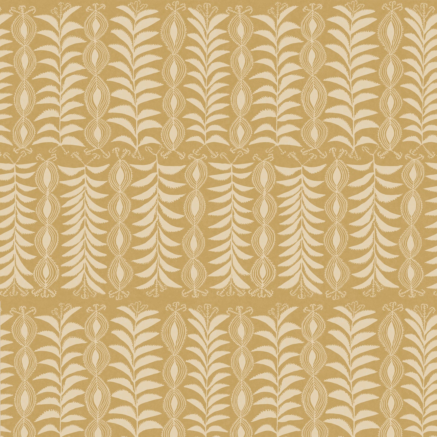 Little Zanzibar Yellow Wide-Width Wallpaper