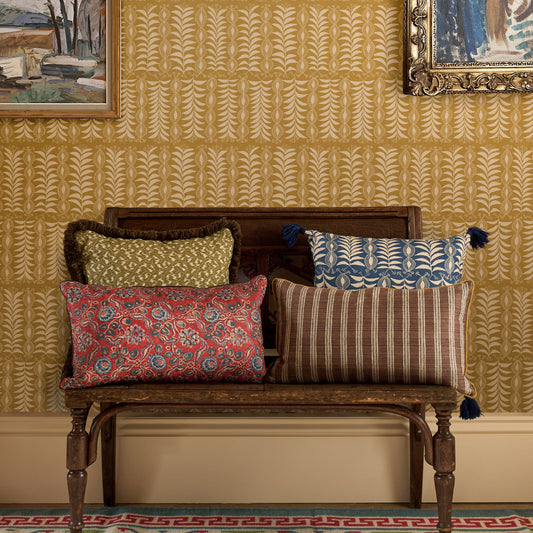 Little Zanzibar Yellow Wide-Width Wallpaper