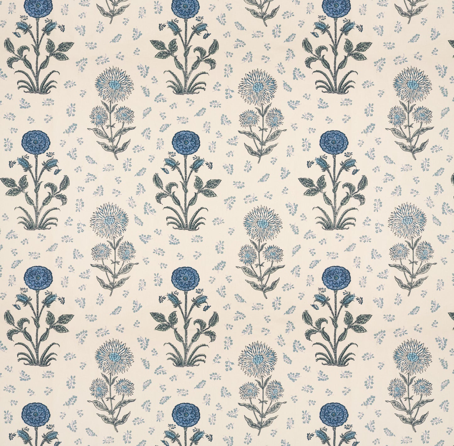 Magda Blue Fabric