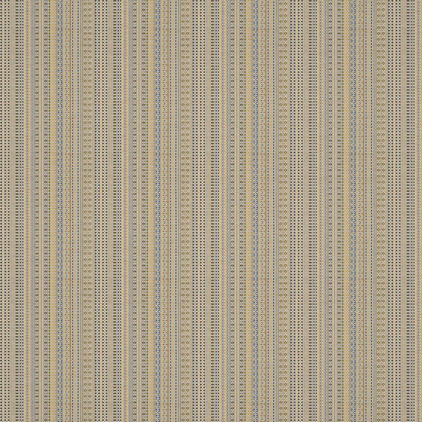 Melides Stripe Blue/Yellow Fabric