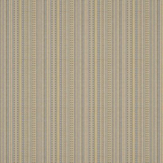 Melides Stripe Blue/Yellow Fabric