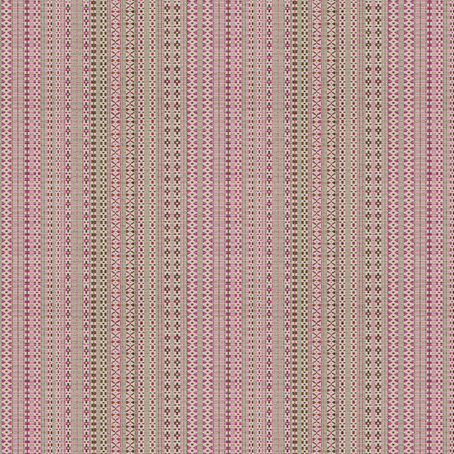 Melides Stripe Pink/Green Fabric