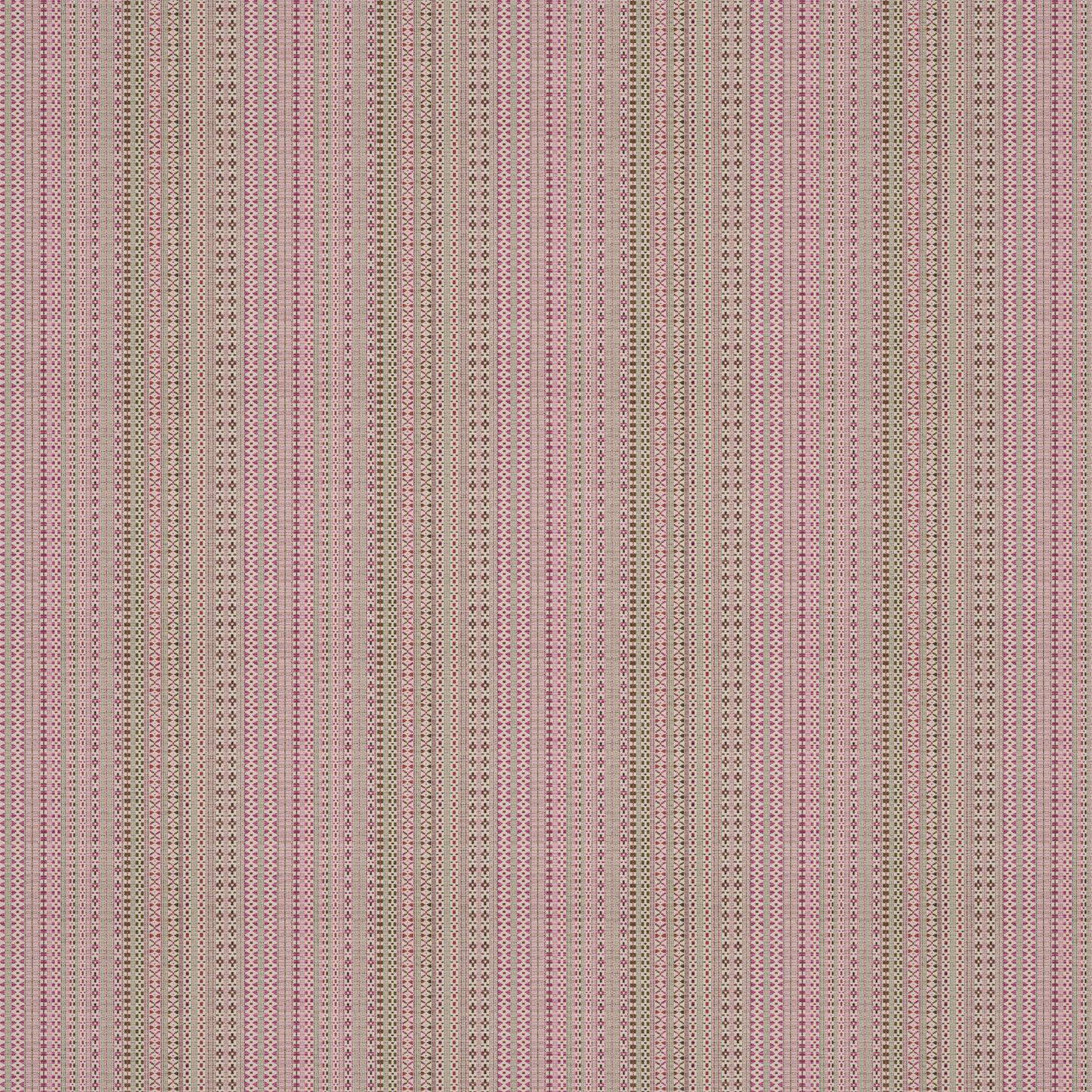 Melides Stripe Pink/Green Fabric